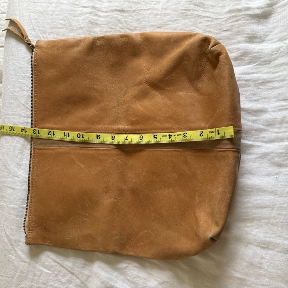 Tan Leather Able clutch - Picture 5 of 6